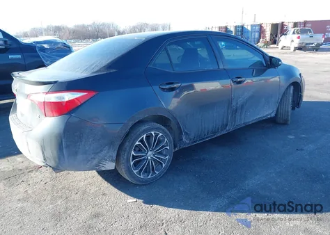 2016 Toyota Corolla S Plus from USA, damaged, VIN 5YFBURHEXGP485877